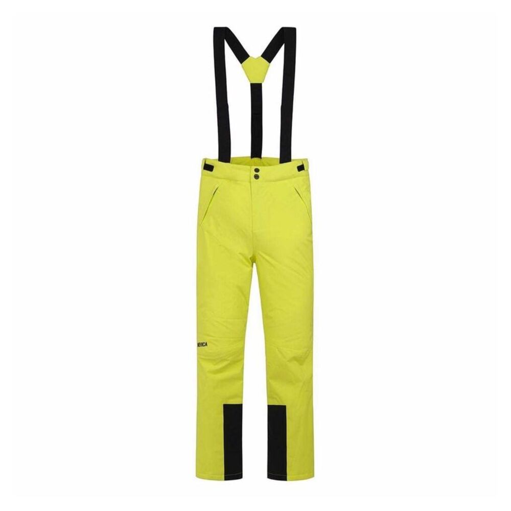 Nevica Mens Meribel Skiing Ski Trousers / Lime